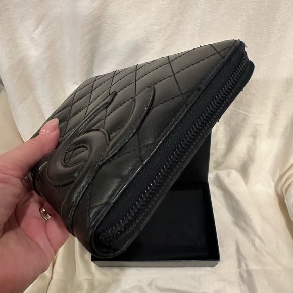 CHANEL Cambon Calfskin CC Logo ORGANIZER wallet - Picture 3 of 6